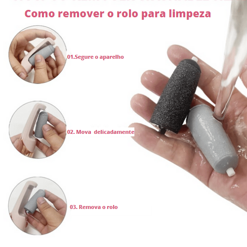 Lixa Elétrica Smooth para os pés - EletricFoot 2022